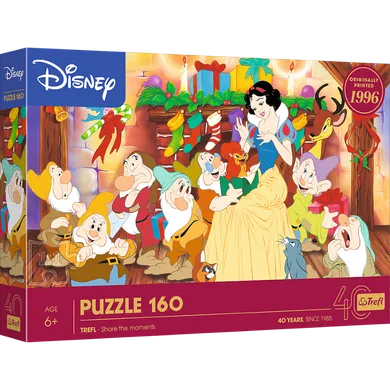 Trefl, 40 Years, Disney, Snow White, puzzle, 160 piese