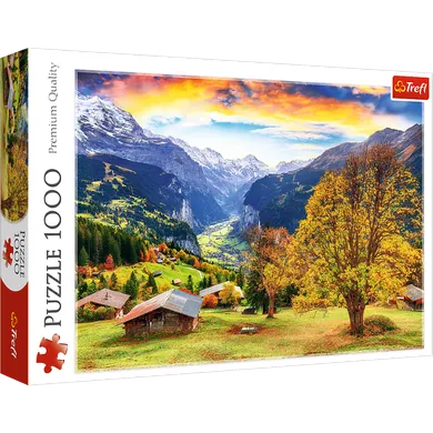 Trefl, Alpine village, puzzle, 100 piese