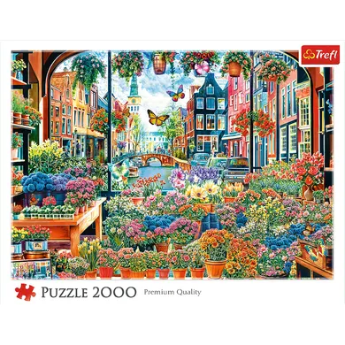 Trefl, Amsterdam, The Netherlands, puzzle, 2000 piese
