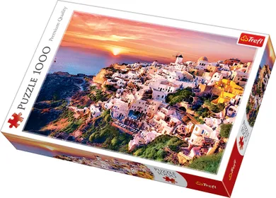 Trefl, Apus peste Santorini, puzzle, 1000 piese