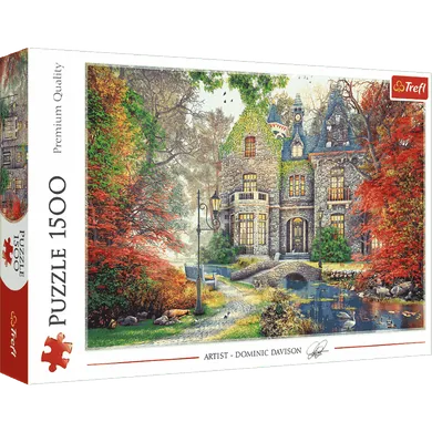 Trefl, Autumn Mansion, puzzle, 1500 piese