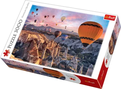 Trefl, Baloane peste Cappadocia, puzzle, 3000 piese