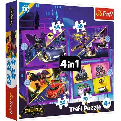 Trefl, Batman, puzzle 4w1