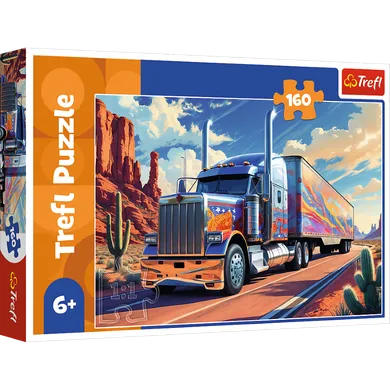 Trefl, Big Truck, puzzle, 160 piese