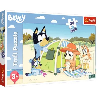 Trefl, Bluey, puzzle maxi, 24 piese