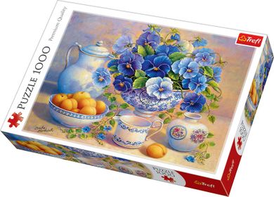 Trefl, Buchet albastru, puzzle, 1000 piese