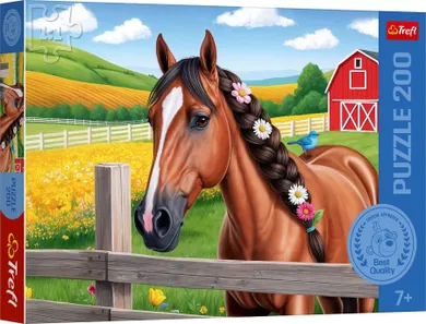 Trefl, Cal, puzzle, 200 piese