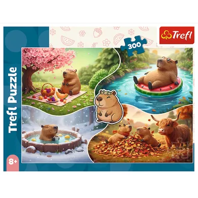Trefl, Capibaras, 300 piese