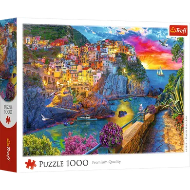 Trefl, Cinque Terre, puzzle, 1000 piese