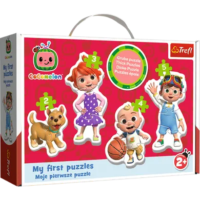 Trefl, Cocomelon, Baby Classic, My First Puzzles, puzzle, 14 piese
