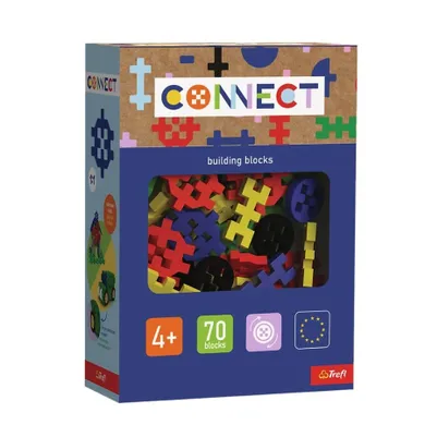 Trefl, Connect, Basic Boy, set de constructie, 70 piese, 61987