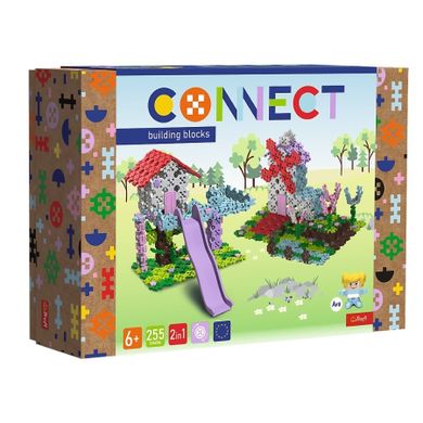 Trefl, Connect, Tree House / Windmill, set de constructie, 255 piese, 61978