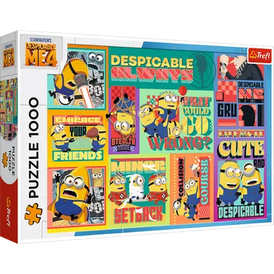 Trefl, Despicable Me 4, puzzle, 1000 piese