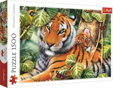 Trefl, Doi tigri, puzzle, 1500 piese