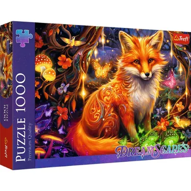 Trefl, DreamScapes, Magical Fox, puzzle, 1000 piese