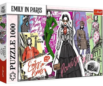 Trefl, Emily in Paris: Fashion Inspirations, puzzle, 1000 piese