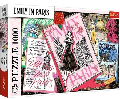 Trefl, Emily in Paris: Fashion Magazine, puzzle, 1000 piese