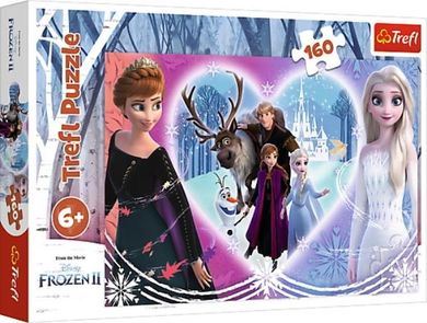 Trefl, Frozen 2, Momente vesele, puzzle, 160 piese
