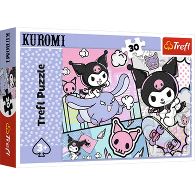 Trefl, Fun with Kuromi, puzzle, 30 piese
