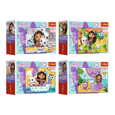 Trefl, Gabby's Dollhouse, puzzle, 20 piese