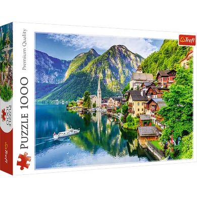 Trefl, Hallstatt, Austria, puzzle, 1000 piese