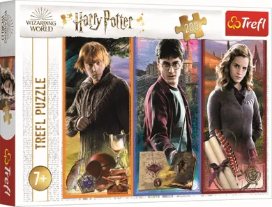 Trefl, Harry Potter, In lumea magiei si a vrajitoriei, puzzle, 200 piese