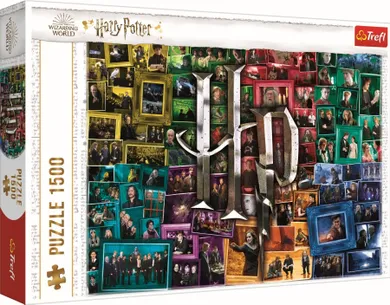 Trefl, Harry Potter, Lumea lui Harry Potter, prin filme, puzzle, 1500 piese