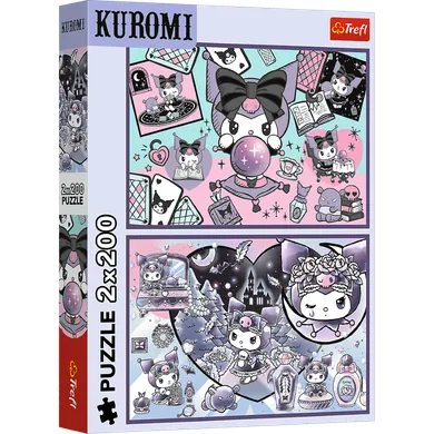 Trefl, Hello Kitty, Kuromi, puzzle, 2-200 piese