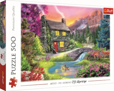 Trefl, Idila de munte, puzzle, 500 piese