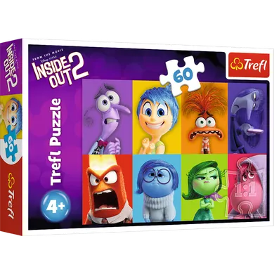Trefl, Inside Out 2, puzzle, 60 piese