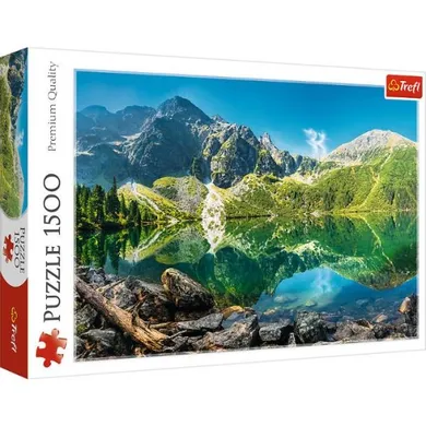 Trefl, Lacul Morskie Oko, Tatras, Polonia, puzzle, 1500 piese