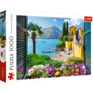 Trefl, Lake Como, puzzle, 1000 piese