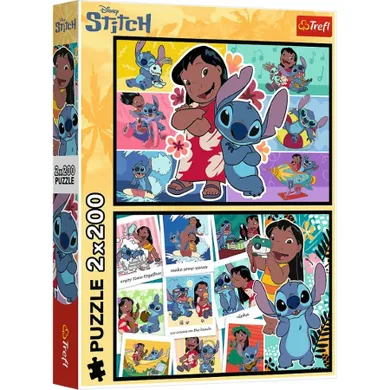 Trefl, Lilo si Stitch, puzzle, 2-200 piese