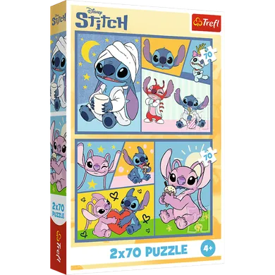 Trefl, Lilo si Stitch, puzzle, 2-70 piese