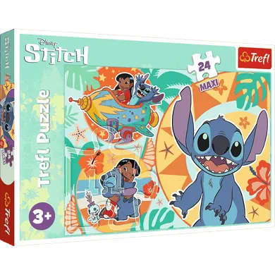 Trefl, Lilo si Stitch, puzzle, maxi, 24 piese