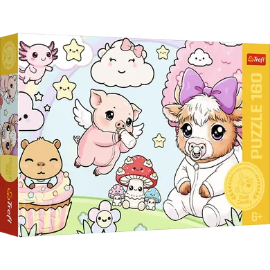 Trefl, Little Animals, puzzle, 160 piese