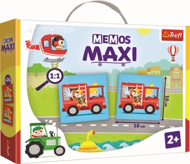 Trefl, Memo-uri Maxi Automobile, joc