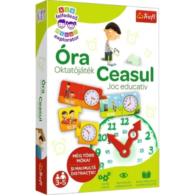 Trefl, Micul Explorator, Ceasul, joc educativ