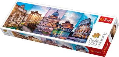 Trefl, Panorama, Calatorind in Itali, puzzle, 500 piese