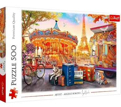 Trefl, Paris, puzzle, 500 elemente