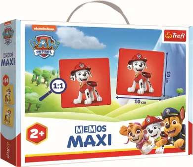 Trefl, Paw Patrol, Memo-uri Maxi, joc