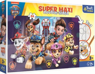 Trefl, Paw Patrol, Super Maxi, puzzle, 24 piese