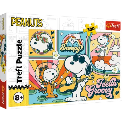 Trefl, Peanuts World, puzzle, 300 piese