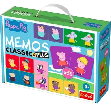 Trefl, Peppa Pig, Memo-uri clasice&plus, joc