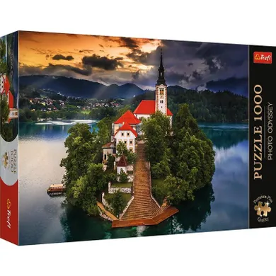 Trefl, Photo Odyssey, Lake Bled, Slovenia, puzzle, 1000 piese