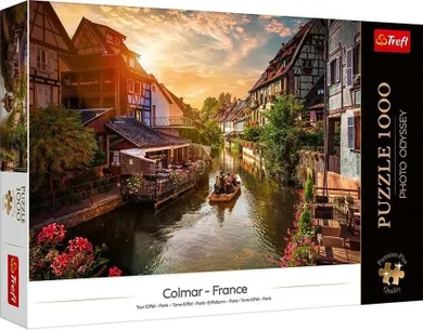 Trefl, Photo Odyssey, Mini Venice in Colmar, France, puzzle, 1000 piese