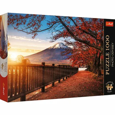 Trefl, Photo Odyssey, Mount Fuji, Japan, puzzle, 1000 piese