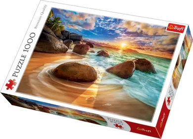 Trefl, Plaja Samudra, India, puzzle, 1000 piese