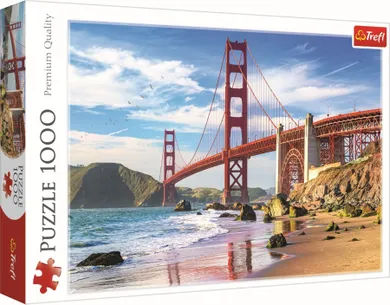 Trefl, Podul Golden Gate, San Francisco, SUA, puzzle, 1000 piese