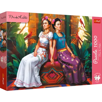 Trefl, Premium Plus, Frida Kahlo, puzzle, 1000 piese